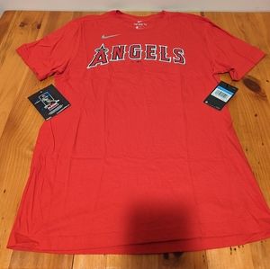 BRAND NEW Nike Mike Trout Angels MLB player t-shirt sz M